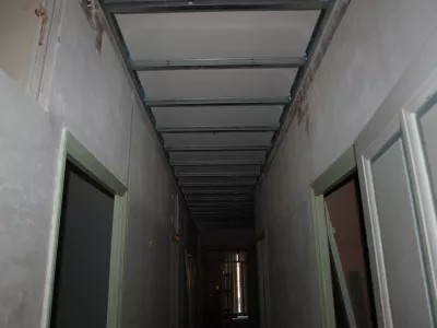 Création d’un faux plafond 